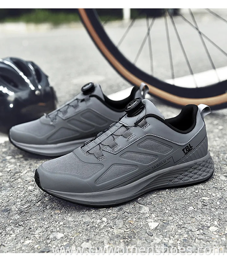 Cycling Shoes Men and Women Non-Locking Mountain Bike Lock Shoes Non-Locking Dual-Purpose Bicycle Shoes Hard Soled Bicycle Shoes Wholesale Sport Shoes